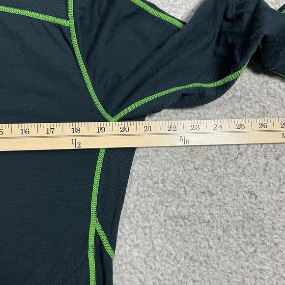 Icebreaker GT Merino 1/4 Zip Pullover Men S 200 Merino Wool L Base Layer Outdoor - Picture 15 of 16